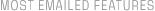 Most Emailed Features