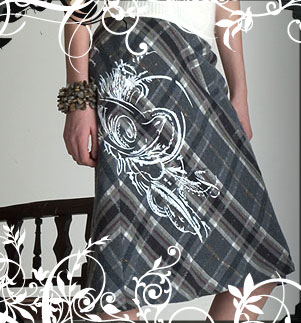 Chulo Pony A-Line Skirt