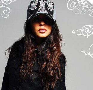 Christian Audigier Black/Silver Cap