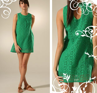 Ella Moss: Penny Lace Mod Mini Dress