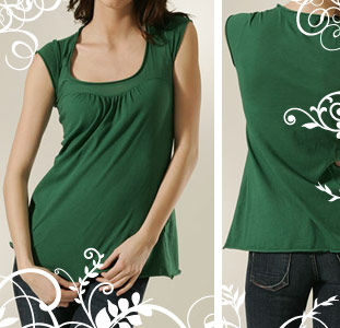 Ori Cap Sleeve Drape Top