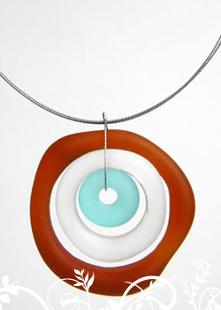 Bullseye Necklace