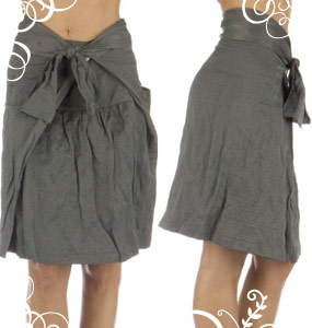 Josh Podoll Metal Wrap Skirt