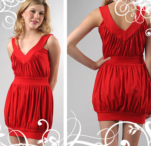 Sister Pocket Dress: Red
