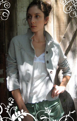 Stewart & Brown: French Terry Blazer