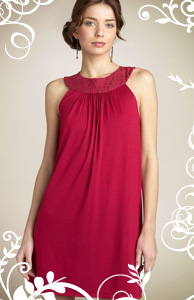 Eight Sixty Knit Trapeze Dress