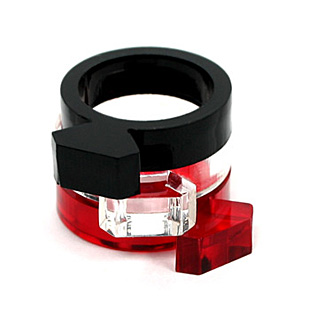 AlissiaMT - Acrylic Diamond Rings