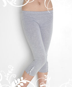 American Apparel - Cotton Spandex Jersey Placket Legging