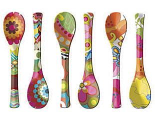 French Bull Salad Servers