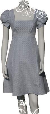Dixie Grey - Blue daisy Jolene dress