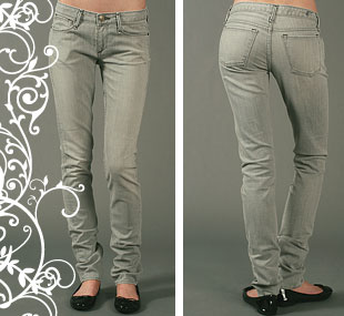 Earnest Sewn - Grey Cigarette Pant