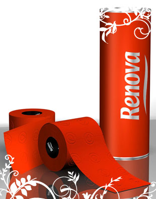 Renova Colored Toilet Paper
