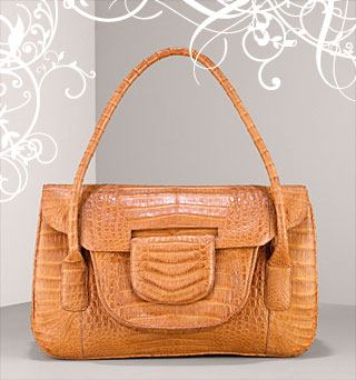 Nancy Gonzalez - Matte Crocodile Satchel