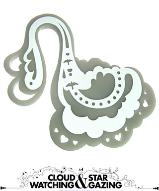 Lola&Bailey - Cloud Watching & Star Gazing Brooch
