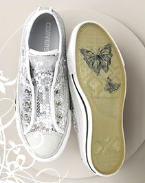 Converse Sequined Sneakers