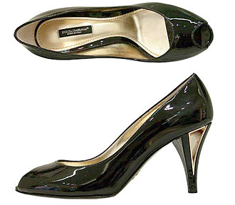 Dolce & Gabbana - Patent Leather Peeptoes