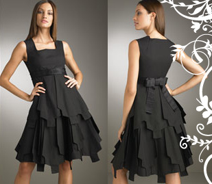 Derercuny Tiered Dress