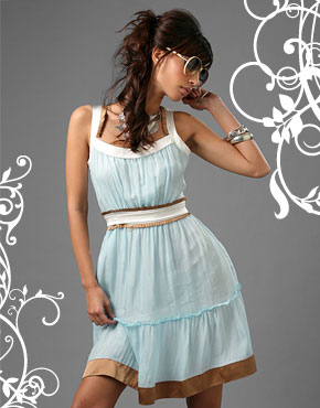 Milly Moy - Silk Tea Dress