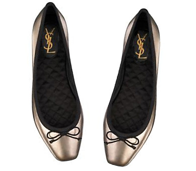  and satin quilted insoles. We'll miss you YSL. Tagsflats 