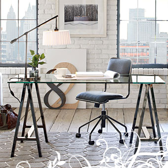 West Elm - Sawhorse Worktable