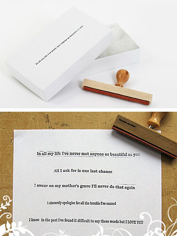 Dominic Wilcox - Honesty Stamps